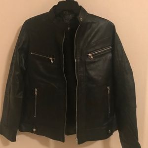 Beautiful New  Genuine Leather Bomber Biker Jacket